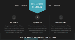 Desktop Screenshot of norwalkoysterfestival.com